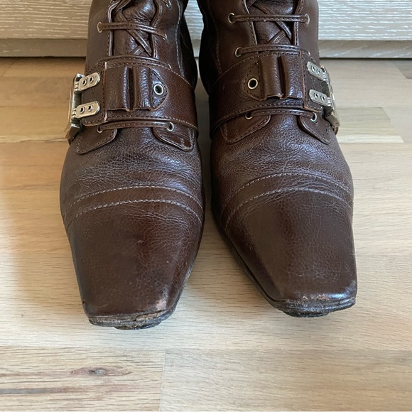 Dior Leather Flight Boots - Picture 10 of 11